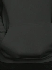 Men Hoodies - 黑色 - 查看 2
