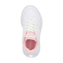 Tenis Sneakers Infantil Niña Escolar Color Blanco Comodo - Blanco - Ver 4