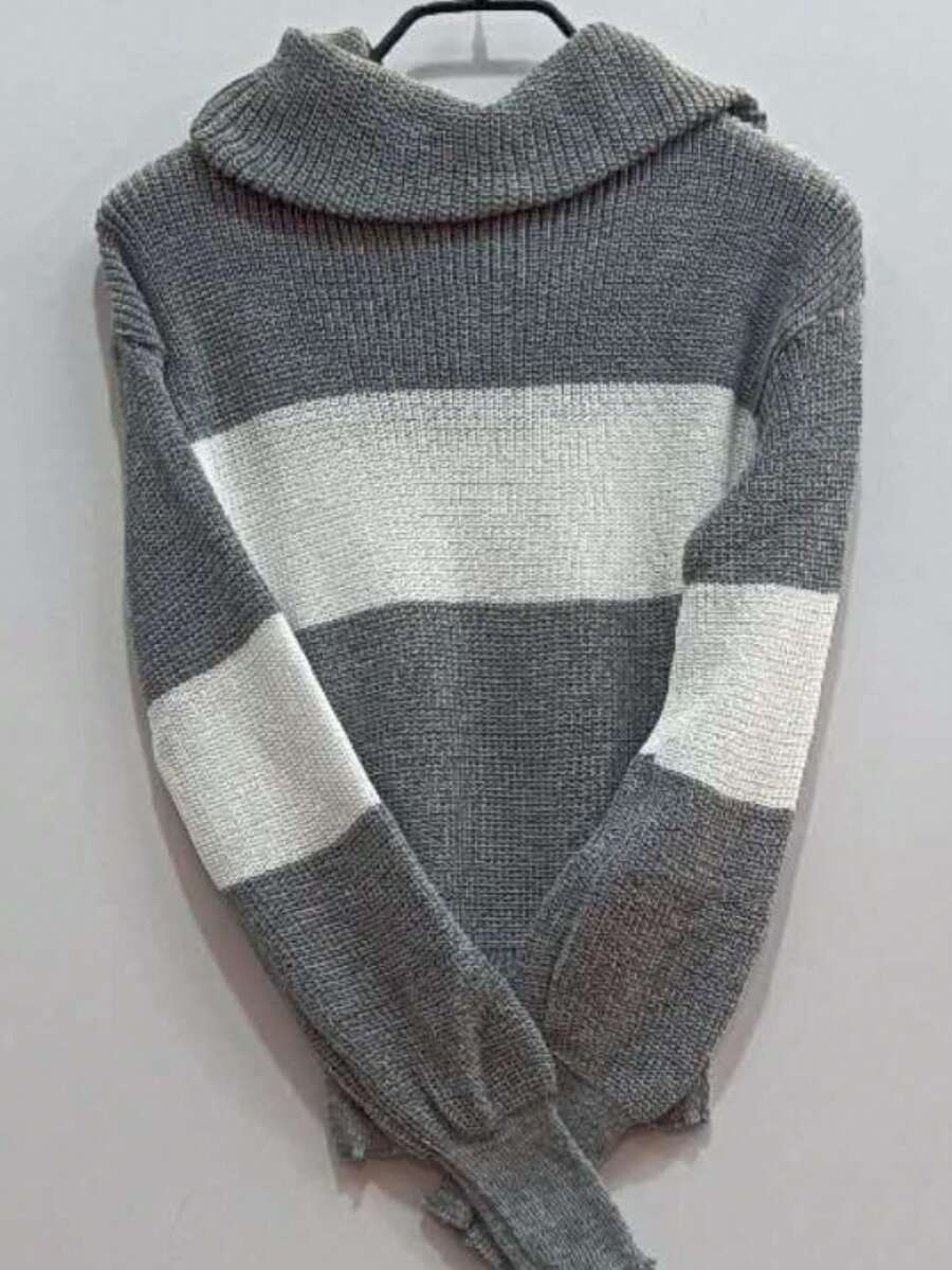 Women Sweaters - Màu xám đen - Xem 1