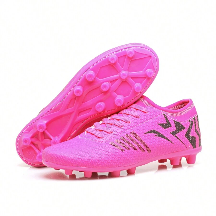 Men Football Shoes - Màu Hồng Tươi - Xem 1