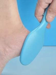 1 pieza de Lima de pie de acero inoxidable, removedor profesional de callos en los pies con almacenamiento y recolección de piel muerta, herramienta de pedicura para evitar salpicaduras de callos, exfoliante de piel y removedor de callos para pies