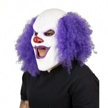 Máscara Luchador AAA Dave the clown - A - Ver 6