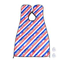 univinlions 75*120厘米男士剃须围裙胡须收集披肩护理面部剃须毛发成人围兜剃须刀清洁理发师男士清洁 - 彩色 - 查看 3