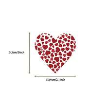 50pcs Pink Heart Doodle Stickers For Mother's Day, Waterproof Decals For Guitar, Notebook, Luggage Diy - Multicolor - View 3