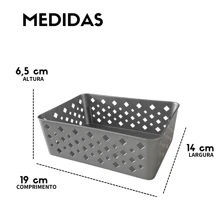 Open Storage Bins - Xám - Xem 6