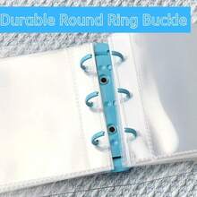 1pc 1000 Savings Challenge Binder, Money Saving Binder, Reusable Budget,Savings Challenges Book With Envelopes, Envelope Savings Challenge, Mini Budget Binder With Cash Envelopes - Small Size - View 4