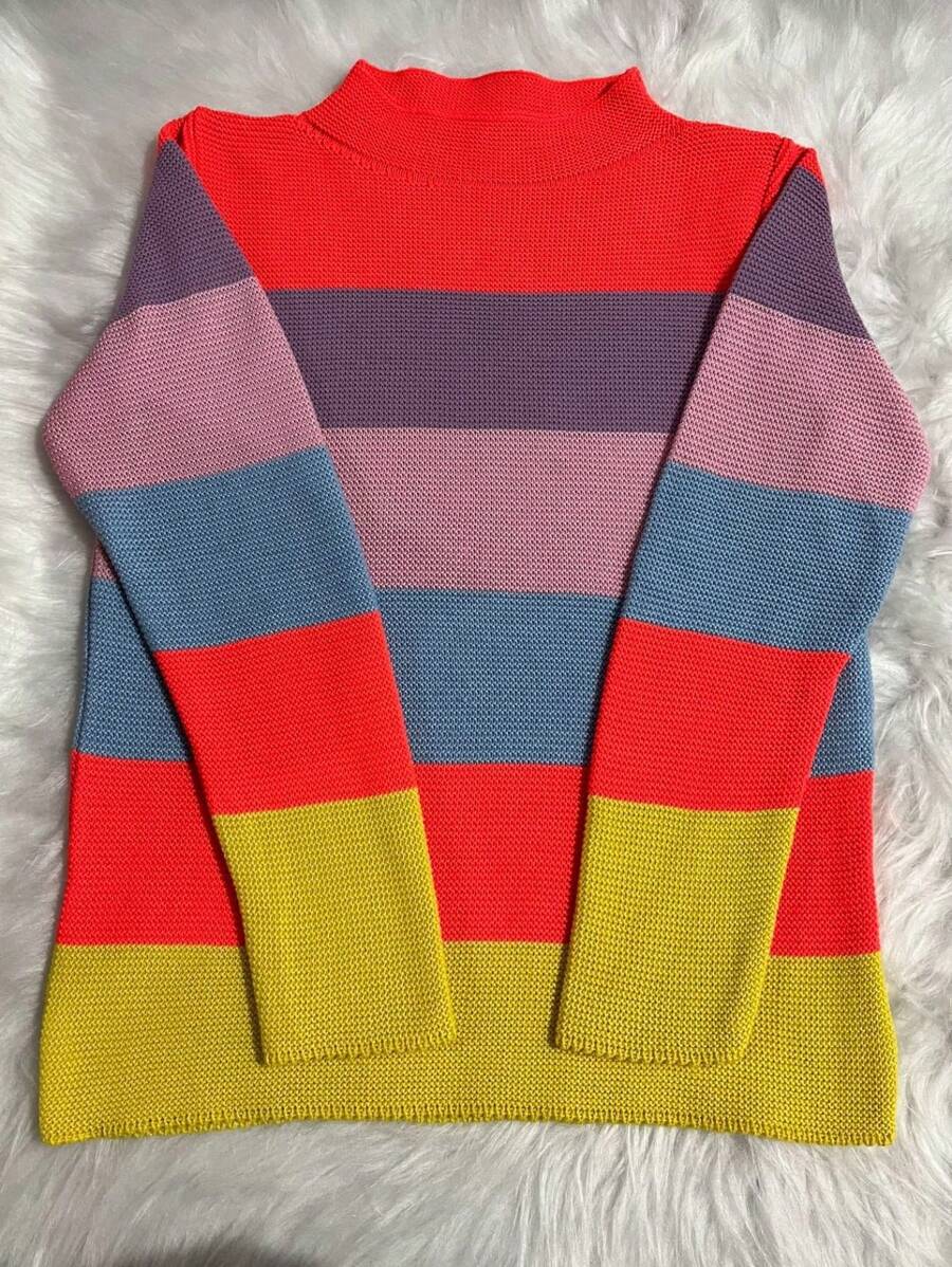 Women Sweaters - Coral Orange - View 1
