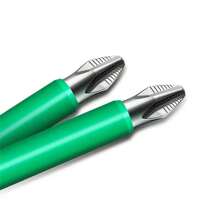 4入組防滑高硬度磁力批,手動鑽頭螺釘,十字電動螺絲刀鑽頭套件（50 65 70 90mm Ph2鑽頭） - 銀色 - 查看 7