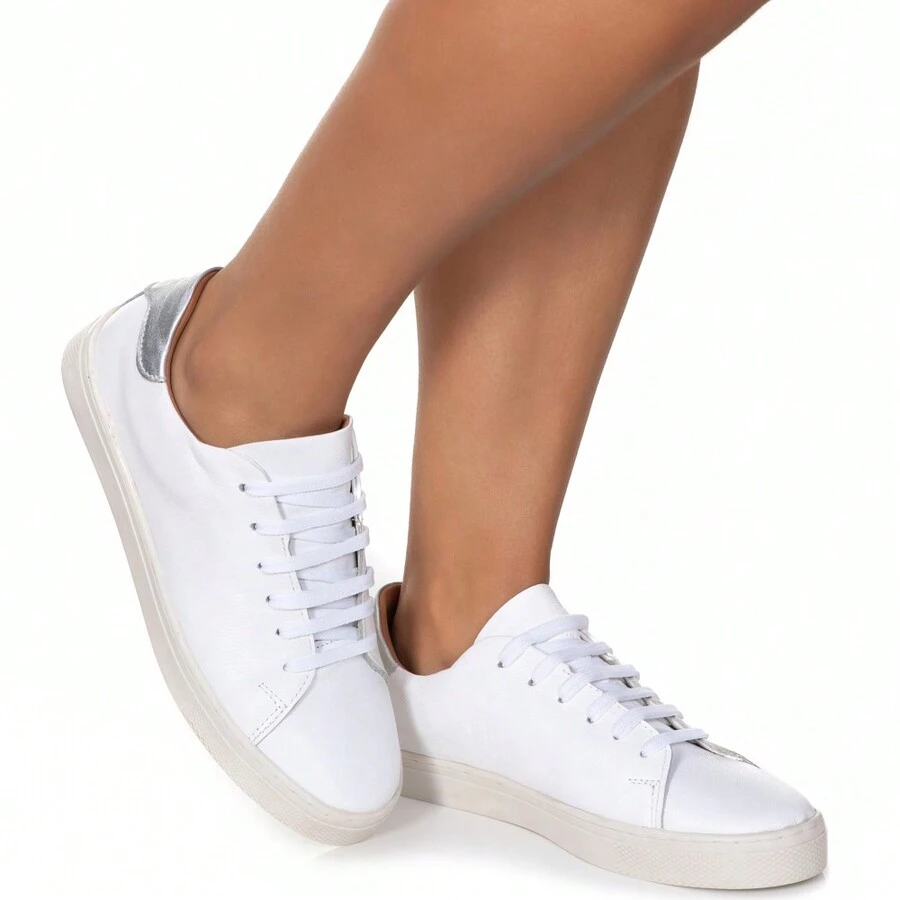 Women Casual Shoes - 灰色 - 查看 1