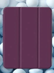 1个透明亚克力梅子色保护壳，兼容iPad A16（第11/10代）、Air 11/13、M3（2025）、Mini 7 A17、Pro（2024）、Air 11/13、M2（2024）、Pro 11/13、M4（2024）、Pro 12.9（第7/8/9代）、10.2（第10代）、Air 4/5、10.9、Pro 11（第4/5/6代）、Mini 6。孔位和笔槽可能因型号而异。保护壳随机提供两种纹理。