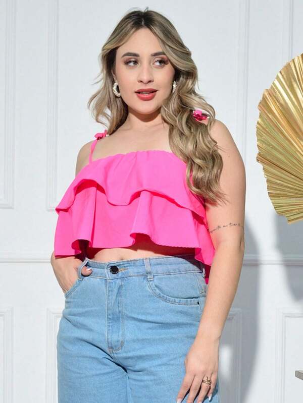 CROPPED EM CAMADAS COM AMARRAÇÃO