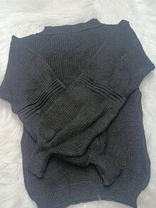 Women Sweaters - màu đen - Xem 2