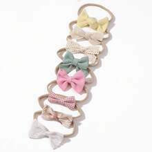 8pcs/Set Children's Hair Band Baby Decorative Headband - Multicolor - View 3