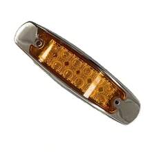 Plafón Lateral Peeter Ámbar 12 LED, Fijo y Strobo: Iluminación Potente y Versátil. - Amarillo - Ver 3