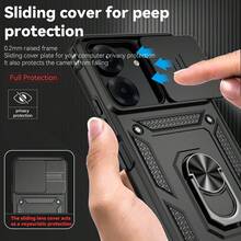 Ốp điện thoại chống trượt kèm vòng giữ từ tính, tương thích với iPhone 15/15Pro/15Plus/15Promax, phiên bản quốc tế, không phải phiên bản nội địa. - màu đen - Xem 7