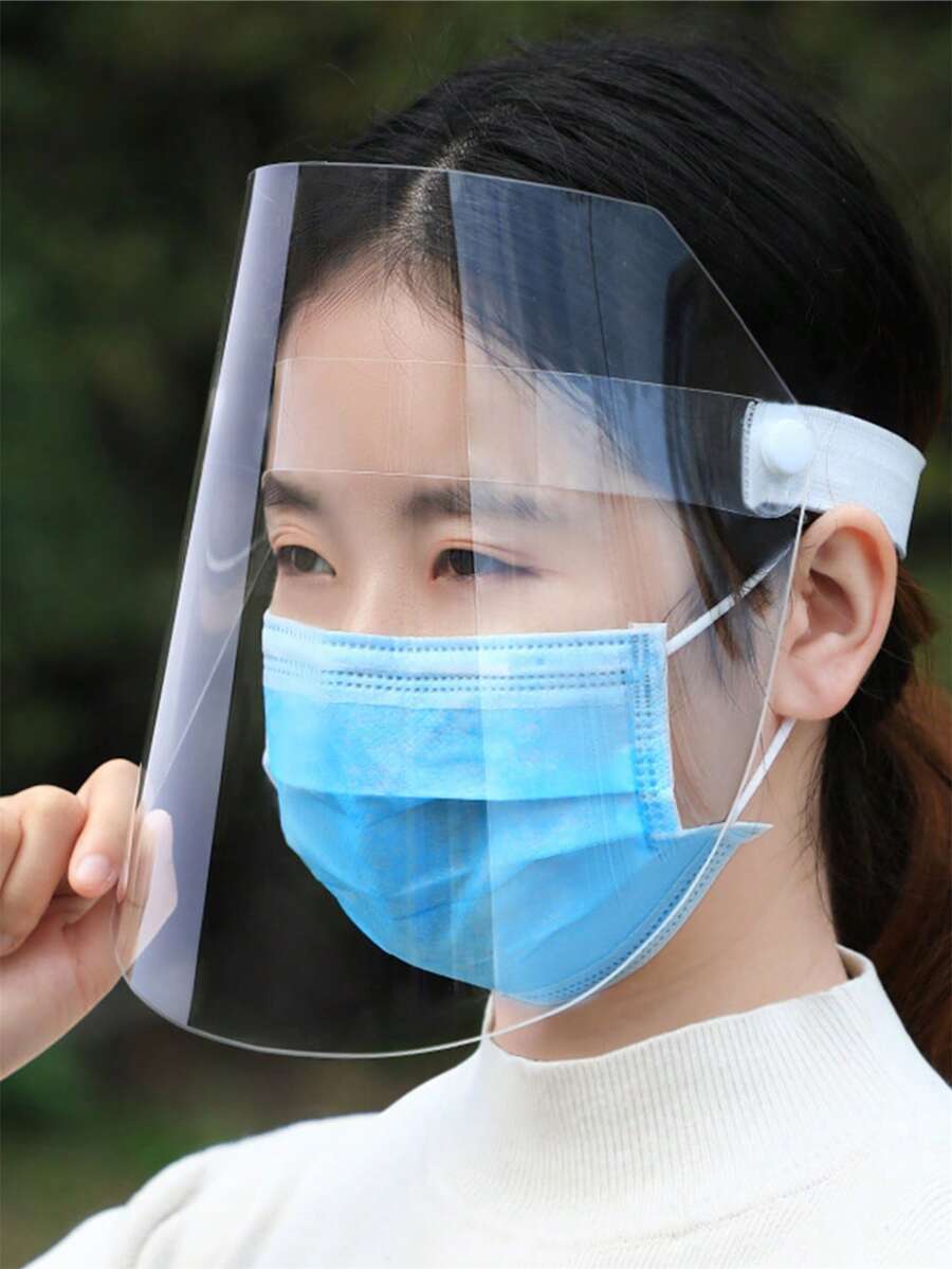 AntiFog Face Shield Full Face Guard SplashProof Hat Kitchen Smoke Oil