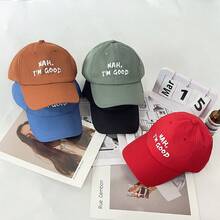 Một phụ nữ Tôi TỐT Mũ bóng chày in chữ Mùa xuân hè Phong cách đường phố giản dị Có thể điều chỉnh Thể thao ngoài trời Mũ Unisex thời trang Thích hợp để mặc hàng ngày - Nhiều màu - Xem 3