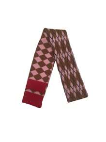 Kids Scarves - Màu hồng gỉ - Xem 1