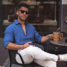 1pc Insulated Stainless Steel Coffee Cup With Straw, Spill-Proof And Portable - 1 Piece Of Coffee Cup With Handle and Straw - View 7