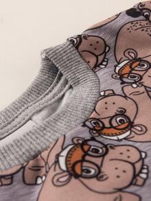 Baby Boys Sets - 灰色 - 查看 2