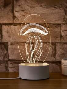 3d夜光創意禮物桌燈,usb床頭燈,亞克力裝飾桌燈,usb供電led燈 - 月亮熊 - 查看 30