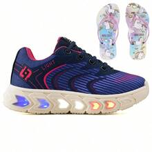 CALCADOS LGHT LIGHT Kids Flats - 紫色 - 查看 1