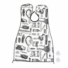 univinlions 75*120厘米男士剃须围裙胡须收集披肩护理面部剃须毛发成人围兜剃须刀清洁理发师男士清洁 - 彩色 - 查看 5