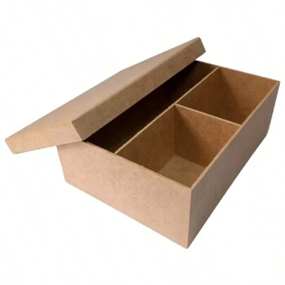 Caixa MDF Mini Vinho ou Mini Champanhe Dupla Tampa Sapato Para Casamento, Padrinhos, Lembrancinha ou Convite