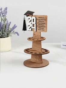 1 Bộ Đế Bánh Tốt Nghiệp Nhiều Lớp Bằng Gỗ, Tiệc Chủ Đề Tốt Nghiệp Năm 2024 Kẹp Bánh Tiền Tốt Nghiệp Theo Tầng, Quà Tặng Trở Lại Trường Học Tự Làm Mũ Tiến Sĩ Kẹp Tiền Trang Trí Đế Bánh - Nhiều màu - Xem 6