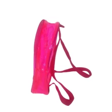 Mochila Mini Transparente para Todas las Ocasiones - Rosa Oxidada - Ver 5