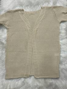 Women Cardigans - Màu be - Xem 2