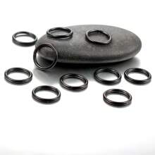 10PCS Hinged Septum Clicker Segment Nose Rings Lip Ear Cartilage Ear Helix Body Piercing Jewelry