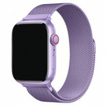 不锈钢米兰尼斯表带，兼容 表带 42 毫米 44 毫米 45 毫米 46 毫米 49 毫米 38 毫米 40 毫米 41 毫米，男女款，网状表带磁扣替换装，兼容 Ultra 系列 11 10 9 8 7 SE 6 5 4 3 2 1 - 42/44/45/49mm - 查看 8