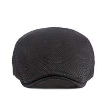 قبعة نيوز  بتصميم الشبكة المناسبة للجنسين، قبعة صيفية خفيفة وبطابع كلاسيكي، حماية من الشمس بأسلوب بريهي للسائقين ولاعبي الجولف والرياضات الخارجية، قبعة دلو قابلة للتعديل