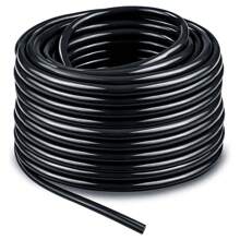 1Set 1/4 Inch Drip Irrigation Tubing 100feet Garden Watering Tube Line - Black - View 1