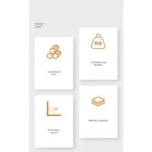 Thick Stainless Steel Universal Small Corner Bracket For Assembling Wall Cabinet Reinforcement Of Partition With Three-Sided Support Multi-Functional Trapezoidal Hanging Corner Shelf Support - Stainless steel wire drawing - View 7