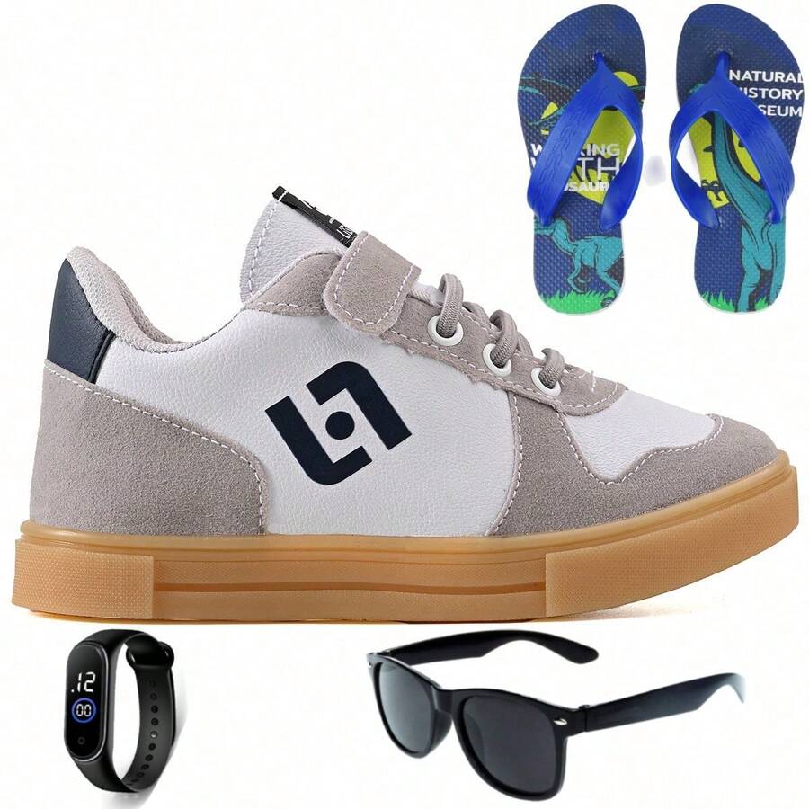 CALCADOS LGHT LIGHT Kids Flats - Màu be - Xem 1