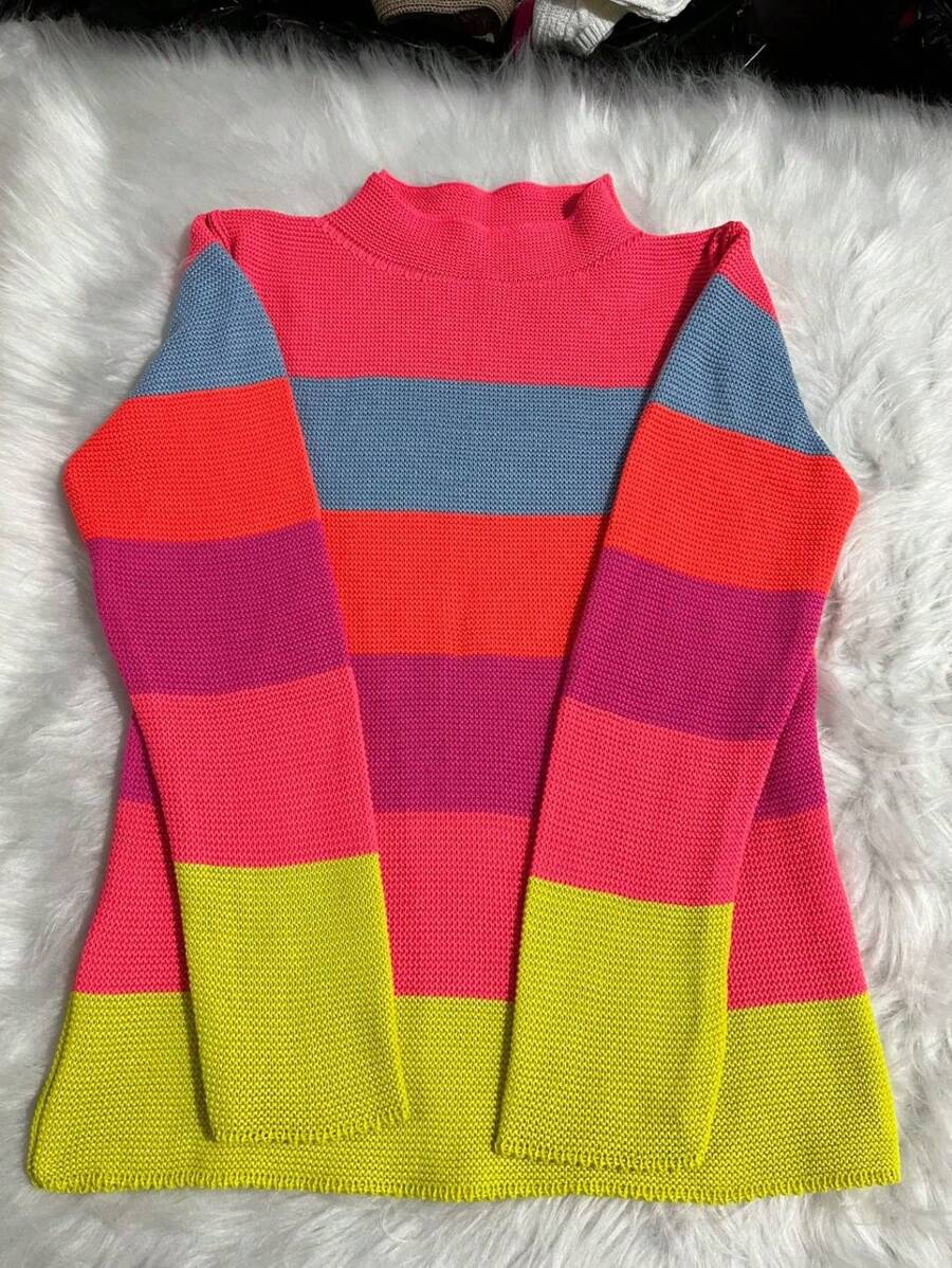 Women Sweaters - Hot Pink - View 1