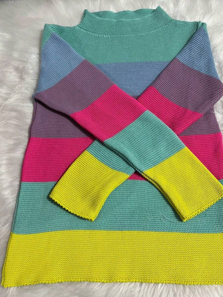 Women Sweaters - 薄荷藍 - 查看 1