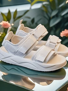 2024 New Arrivals Women Sport Sandals, Thick Platform And Lightweight Design With  Strap, Toe-Ring And Anti-Skid Sole, Suitable For Various Occasions Such As Beach Or Outdoor Activities