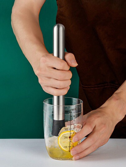 1pc Fruit & Ice Crushing Pestle, Multi-Functional Corrosion-Resistant Anti-Rust Press Ice Hammer, Suitable For Restaurant, Kitchen, Daily Life, Holiday Party, Christmas, Christmas Gifts, Merry Christmas, Party, Birthday Recoration, For Outdoor, Camping