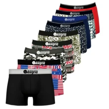Kit 10 Cuecas Boxer PNA ESTAMPADAS Masculino Cueca  Box Masculina