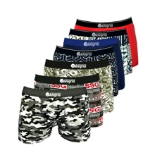 Kit 10 Cuecas Boxer PNA ESTAMPADAS Masculino Cueca  Box Masculina