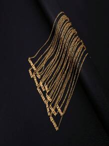 1 件不鏽鋼 12 星座字母吊墜項鍊女式女孩母親節派對聖誕節新年生日禮物