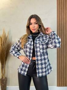 Women Jackets - 藏蓝色 - 查看 1