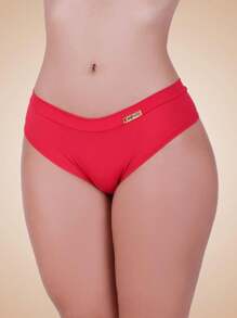 Women Thongs - 紅色 - 查看 1