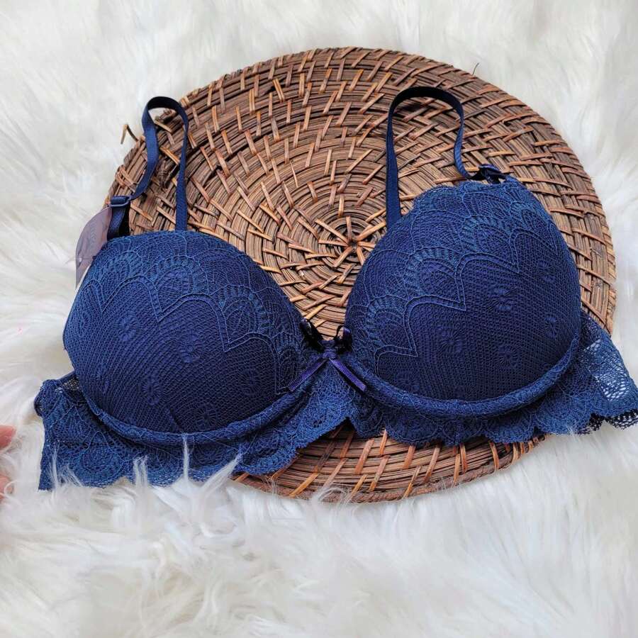 Women Bras & Bralettes - 藏蓝色 - 查看 1