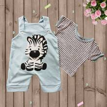 Baby Boys Bodysuits - 淺藍色 - 查看 5