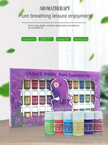 36pcs Plant Aromatherapy Essential Oils Water Soluble 12 Scents For Humidifier, Massage, Skincare Spa - 12 Scents - View 1