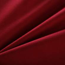 1pc Solid Color Fitted Sheet [Pillowcase Not Included]